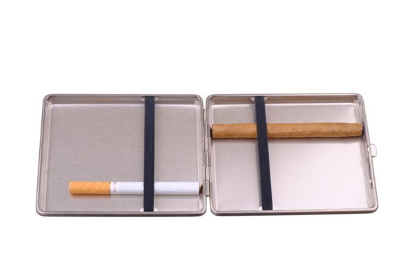 Портсигар Stoll на 20-30 сигарет, Стальной C18-1