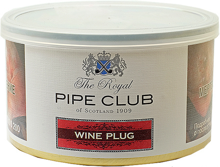 Трубочный табак The Royal Pipe Club - Wine Plug 100гр.